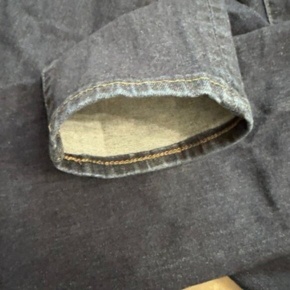 UNIQLO Dark Wash Straight Fit Jeans - Size 33 - Picture 9 of 13